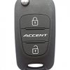 chìa khóa remote Hyundai Accent 2 nút