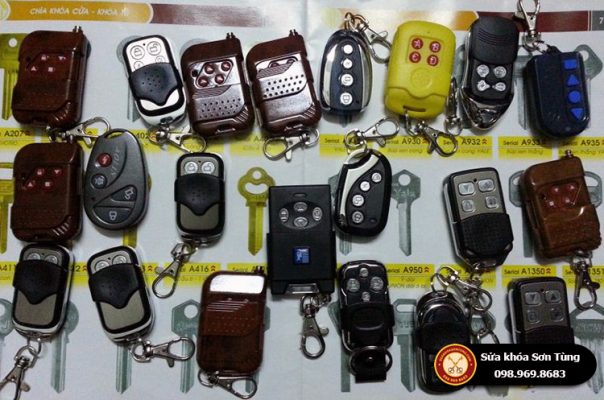 Làm remote cửa cuốn